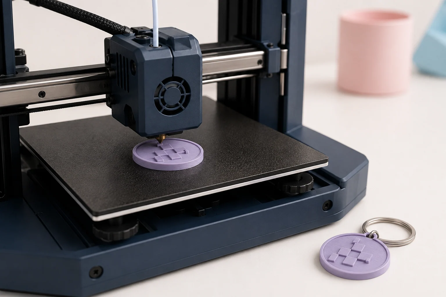Drukarka 3D wykonująca gadżet reklamowy